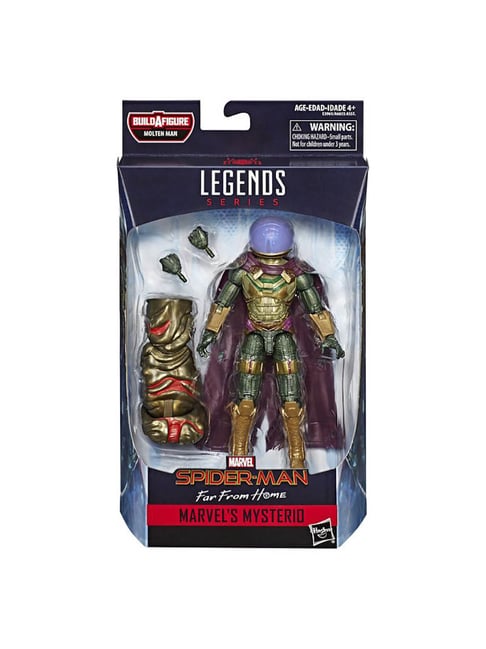 Marvel Spider-Man Legends Series Spider-Man: Far from Home Marvel's  Mysterio Collectible Figure