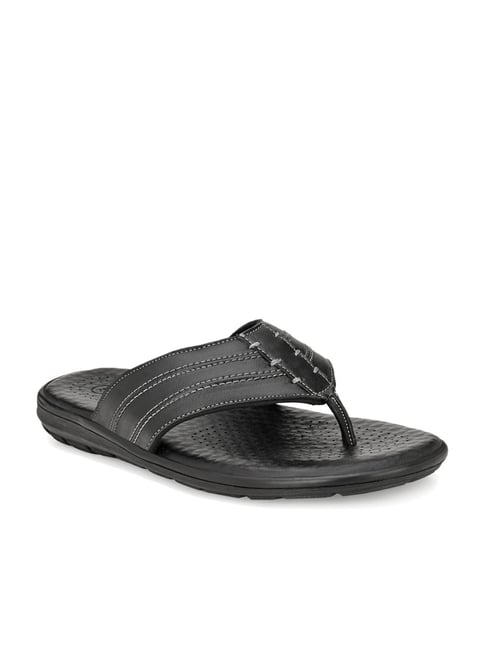 shences black daily slippers