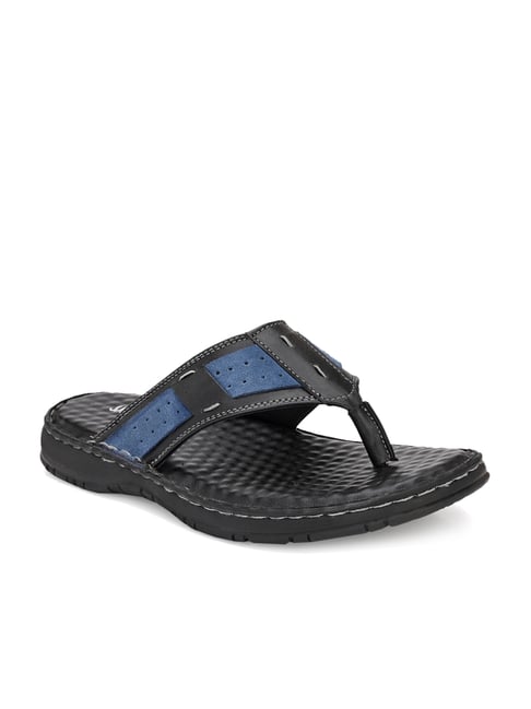 shences black daily slippers