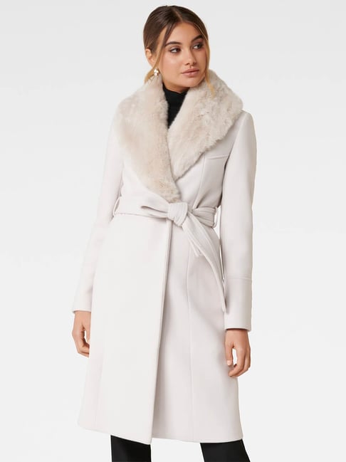 maxi cream coat