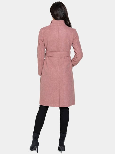 Forever new pink on sale coat