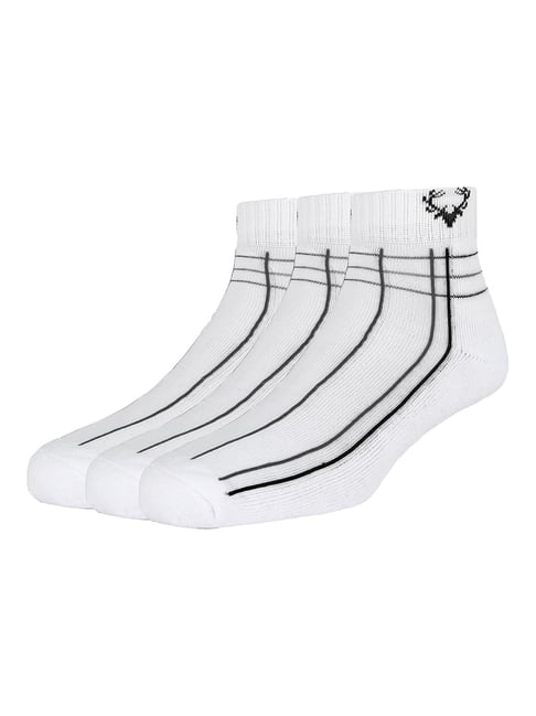 Allen Solly White Socks - Pack of 3-picture-33