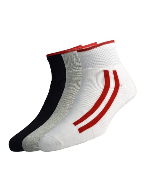 Peter England Assorted Socks - Pack of 3-picture-23