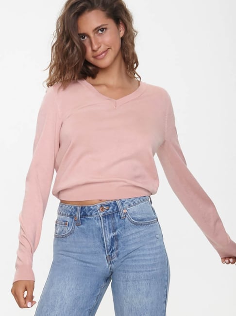 Forever 21 rose sweater sale