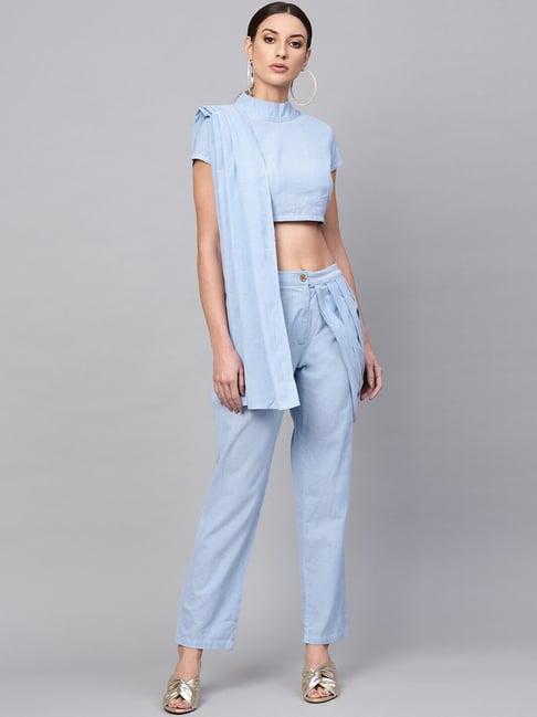 Athena Valentino Crop Top With Trouser CoOrd Set  Athena Lifestyle