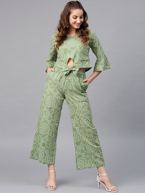 Buy OffWhite Fusion Wear Sets for Women by AJIO Online  Ajiocom