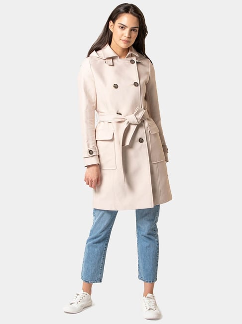 Buy Forever New Stone Jennie Long Trench Coat for Women Online