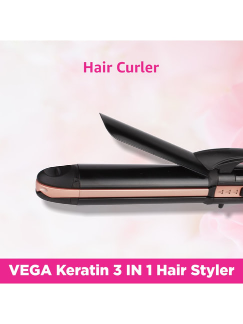 Buy Vega VHSCC-03 Keratin 3-in-1 Hair Styler (Rose Gold) Online At Best  Price @ Tata CLiQ