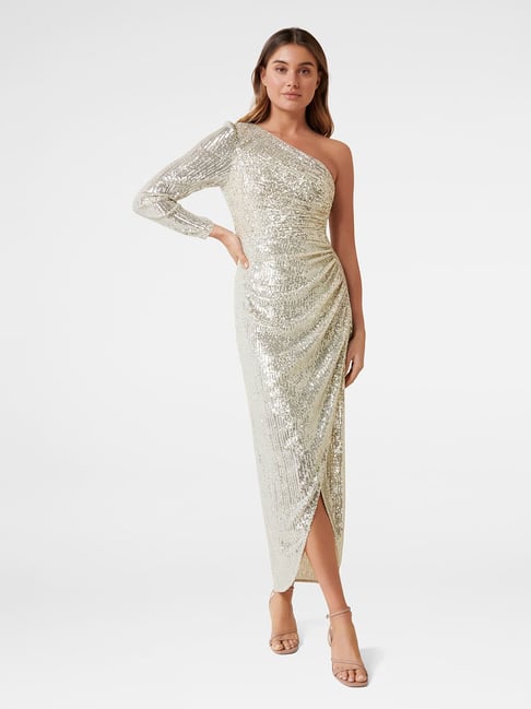 Forever new 2024 silver sequin dress