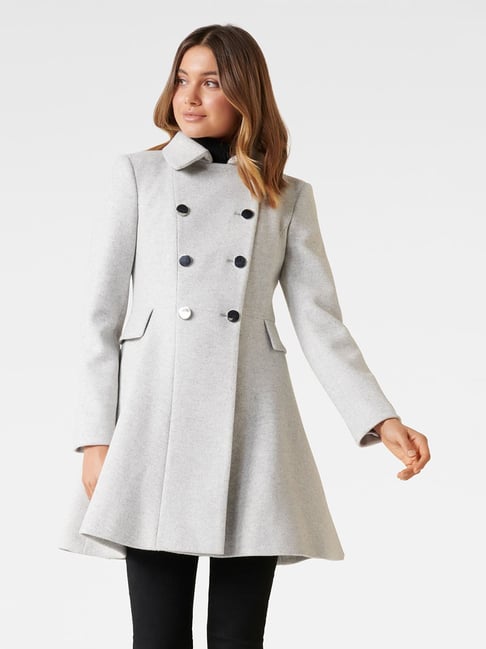 Forever New Louise Fit Flare Coat