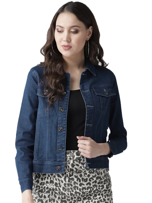 Cut Out Raw Hem Crop Denim Jacket | Denim jacket women, Diy denim jacket,  Denim diy