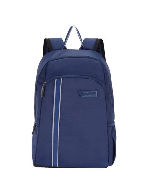 Buy LAVIE SPORT Ladro Blue Medium Laptop Backpack For Women At