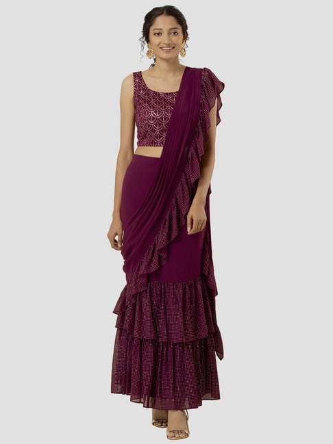Buy Georgette Haldi Lehenga Skirts for Women Online in India - Indya
