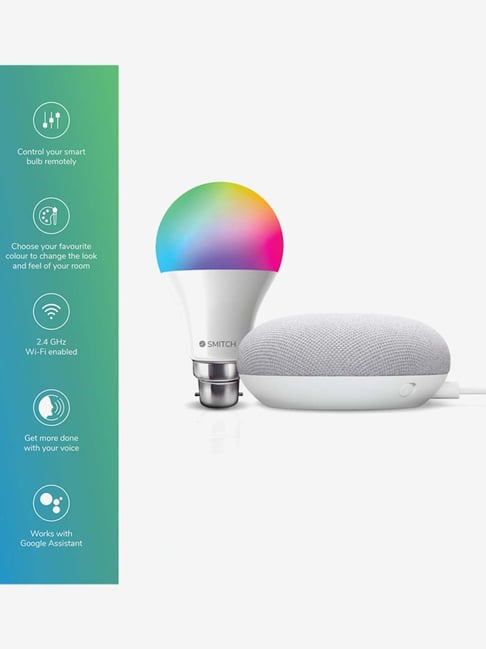 Speaker Google Home Led Lights Smart Speaker What Smart Lights