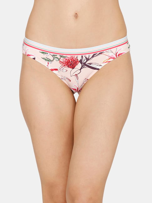 Buy online Printed Nylon Bikini Panty from lingerie for Women by