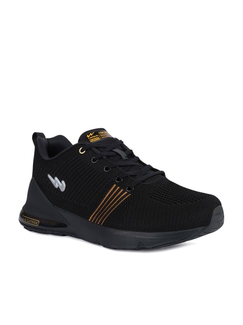 Campus ZURIK PRO Black Running Shoes 