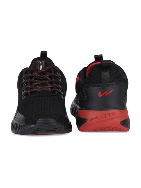Campus SIMBA PRO Black Running Shoes 