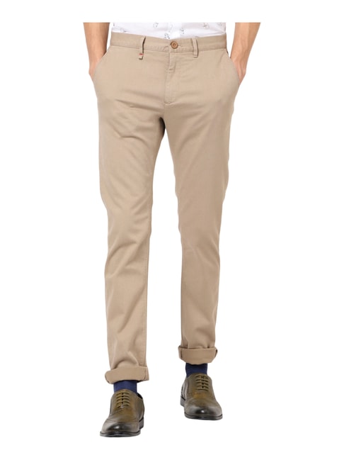 Buy Khaki Brown Trousers  Pants for Men by JOHN PLAYERS Online  Ajiocom