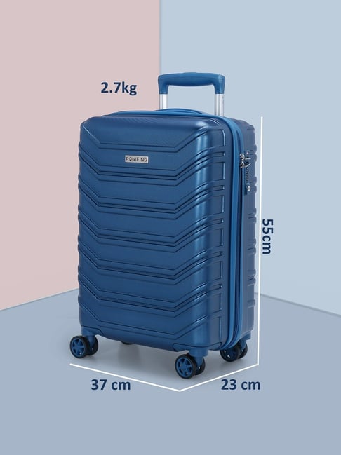 ROMEING Tuscany 20, 24 inch, Polypropylene Luggage Coral 55 & 65 cms  Trolley Bag Cabin & Check-in Set 8 Wheels - 24 inch Coral - Price in India  | Flipkart.com