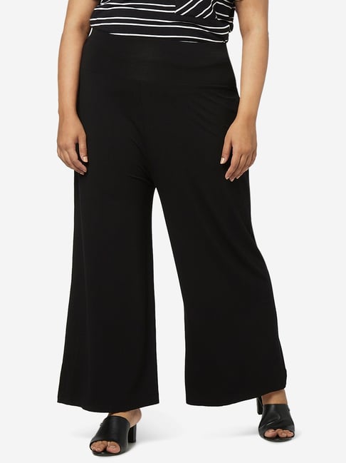 Jeans & Trousers | Gia Curves Grey Plain Night Pant (Women's) | Freeup