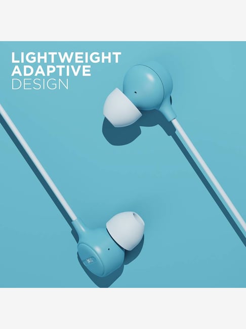 Buy boAt BassHeads 103 Wired Headphone with Mic (Mint Blue) Online At