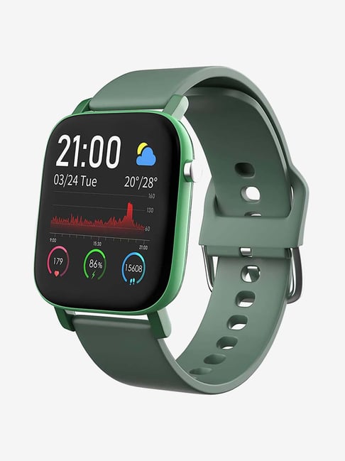 AQFiT W11 Fitness Smartwatch (Olive Green)