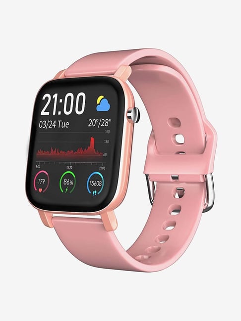 AQFiT W11 Fitness Smartwatch (Rose Gold)