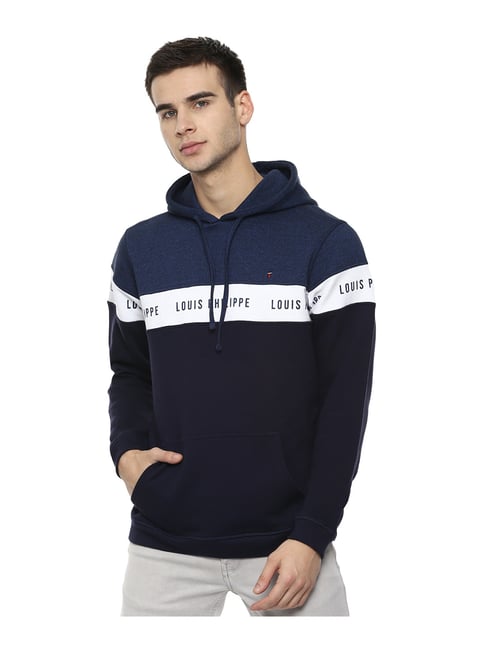 Buy Louis Philippe Sport White Cotton Sweatshirt for Men Online @ Tata CLiQ