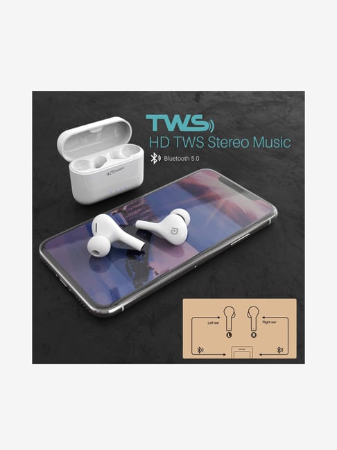 Buy Portronics Harmonics Twins 33 POR Smart TWS Ear Buds White