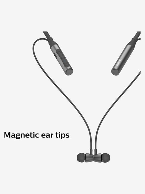 Buy Philips TAN2215BK/94 Wireless Bluetooth Neckband with Mic