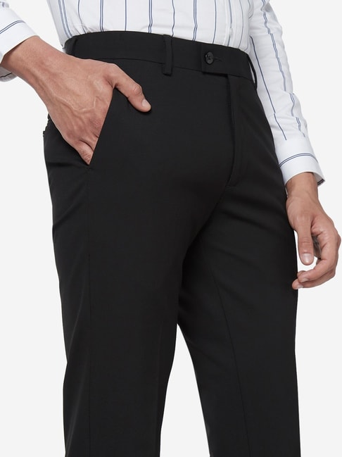 Aggregate more than 74 slim trousers black best - in.cdgdbentre
