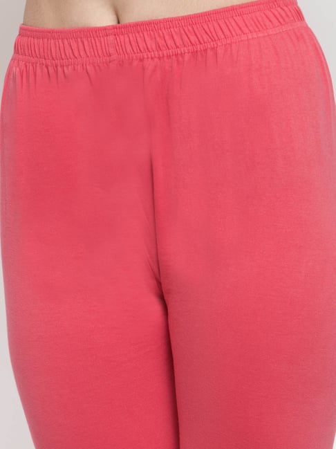 SAVE ₹699 on Leading Lady Pink Cotton Leggings