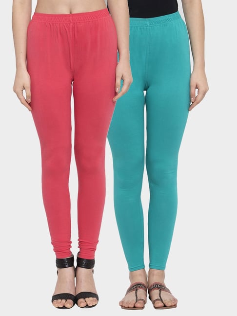Indian Ladies Turquoise Color Skin Friendly Cotton Lycra Plain Casual  Leggings at Best Price in Bengaluru | Divine Grace Clothing