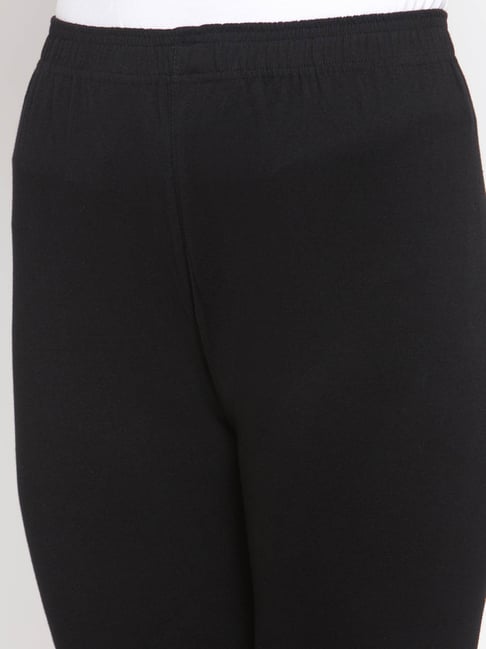 Buy TAG 7 Black & Dark Green Leggings - Pack of 2 for Women's Online @ Tata  CLiQ