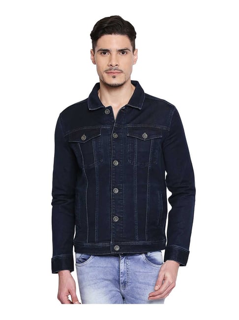 Buy Mufti Indigo Full Sleeves Trucker 