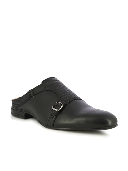 Alberto Torresi Men's Men's Kris Black Mule Shoes