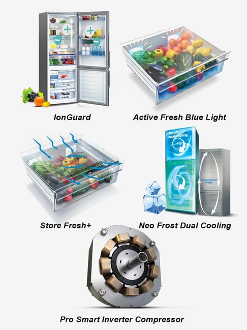 Buy Voltas Beko 640L Inverter (2020) Frost Free Side By Side