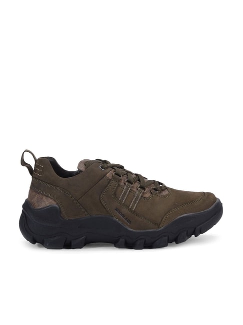 Buy Woodland Men's Olive Green Casual Shoes Online at Best Prices ...