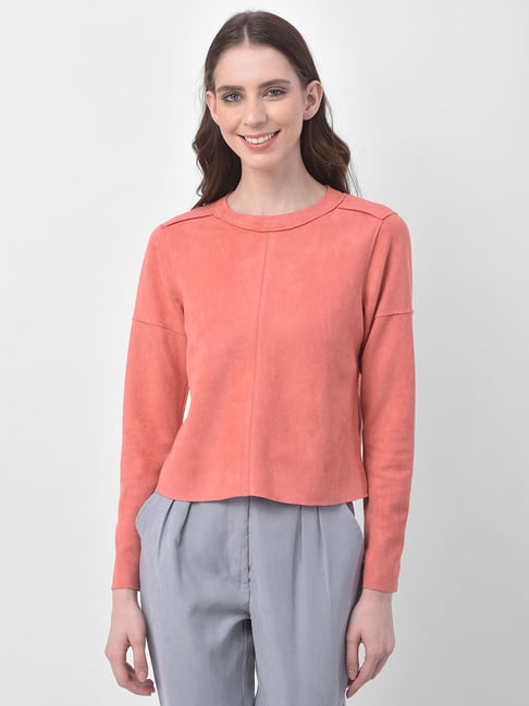 Latin Quarters Peach Comfort Fit Top