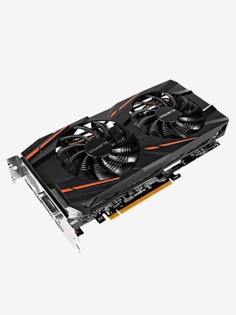 GIGABYTE Radeon RX580 GB Gaming Graphic Card (GV-RX580GAMING-8GD, Black)