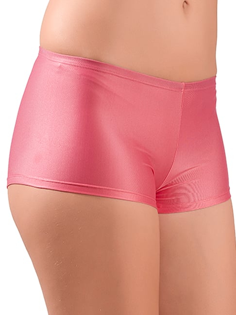 Flirtitude Women's Boyshort Panties Size Medium Space Dye Pink Black NEW