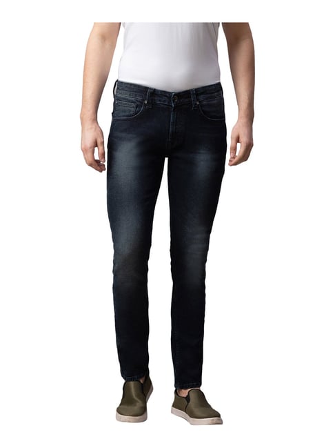 spykar dark blue jeans