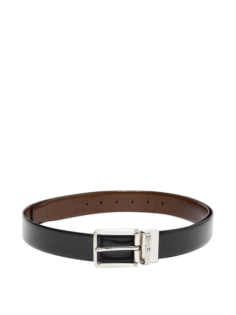 Buy Black & Brown Leather Reversible Belt for Men Online At Best Price @  Tata CLiQ