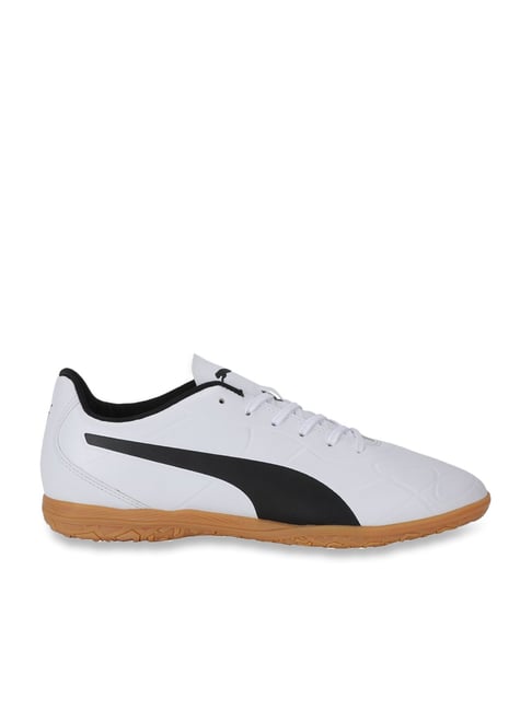 Puma Men's Monarch LT White Football Shoes