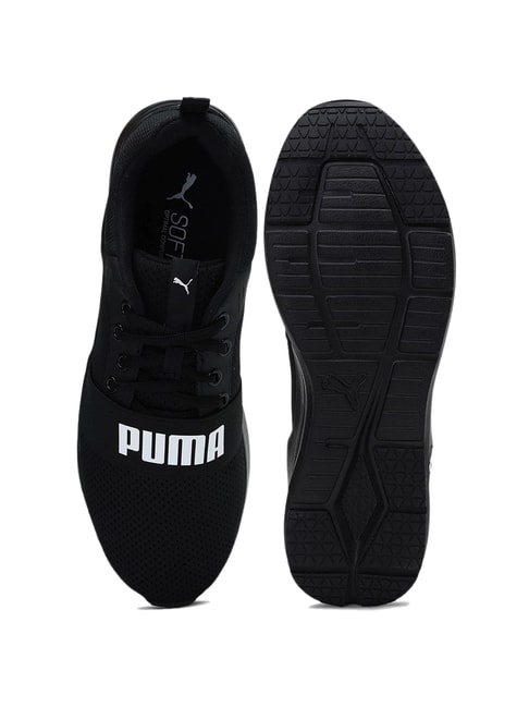 Puma Unisex Wired Run Black Running Shoes-Puma-Footwear-TATA CLIQ