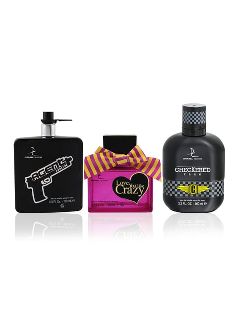Dorall Collection Agent Jack + Love You Like Crazy + Checkered Flag Eau de Toilette Combo Set-image-16