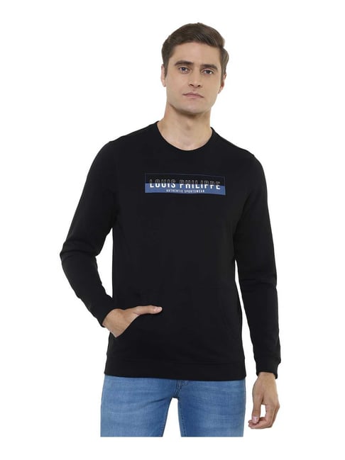 Buy Louis Philippe Sport White Cotton Sweatshirt for Men Online @ Tata CLiQ