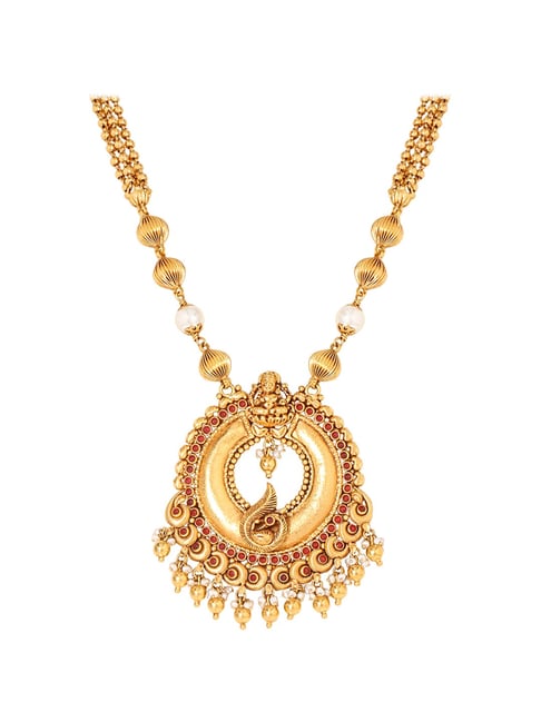 Buy CKC 22k Gold Necklace for Women Online at Best Prices | Tata CLiQ