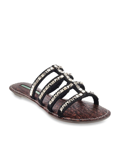 Catwalk Women's Gothic Black Casual Sandals