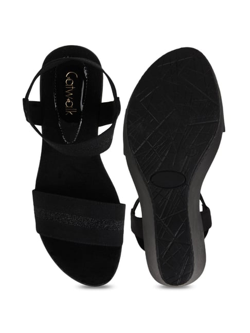 CATWALK Textured Slingback Platforms with Wedged Heels | Lifestyle Stores |  Dispur | Guwahati